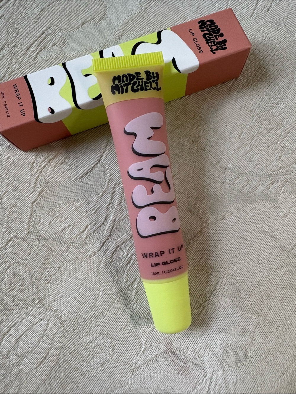 Made by Mitchell Beam Lipgloss in Wrap it Up BNIB